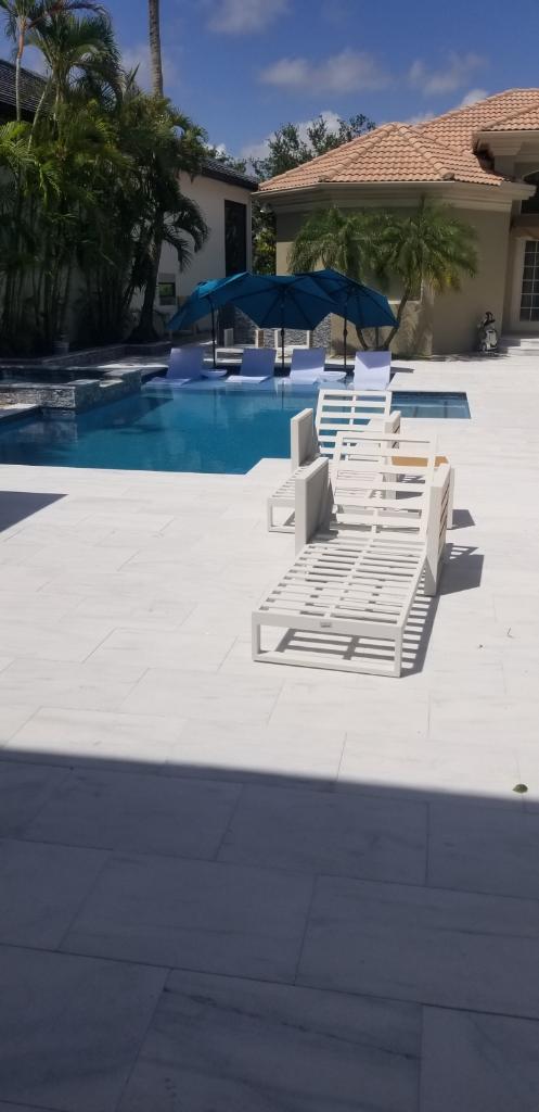 image of a pool deck installation by Fort Lauderdale Pavers