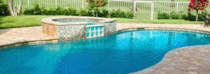 outdoor pool deck repair project recently completed by our company