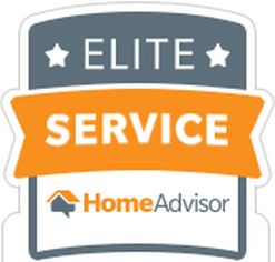 image of the Home Advisor logo as an Elite Service vendor